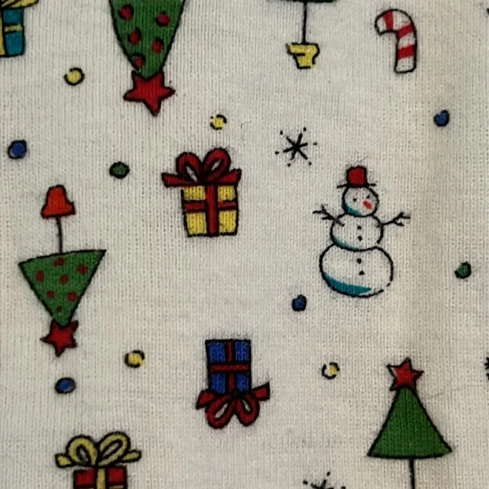 Kids Lands’ End Christmas Pajamaa Bottoms‎ Size 10 Multicolor 100% Cotton